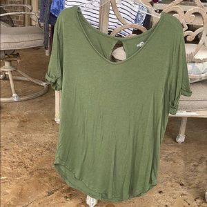 Green Casual Top